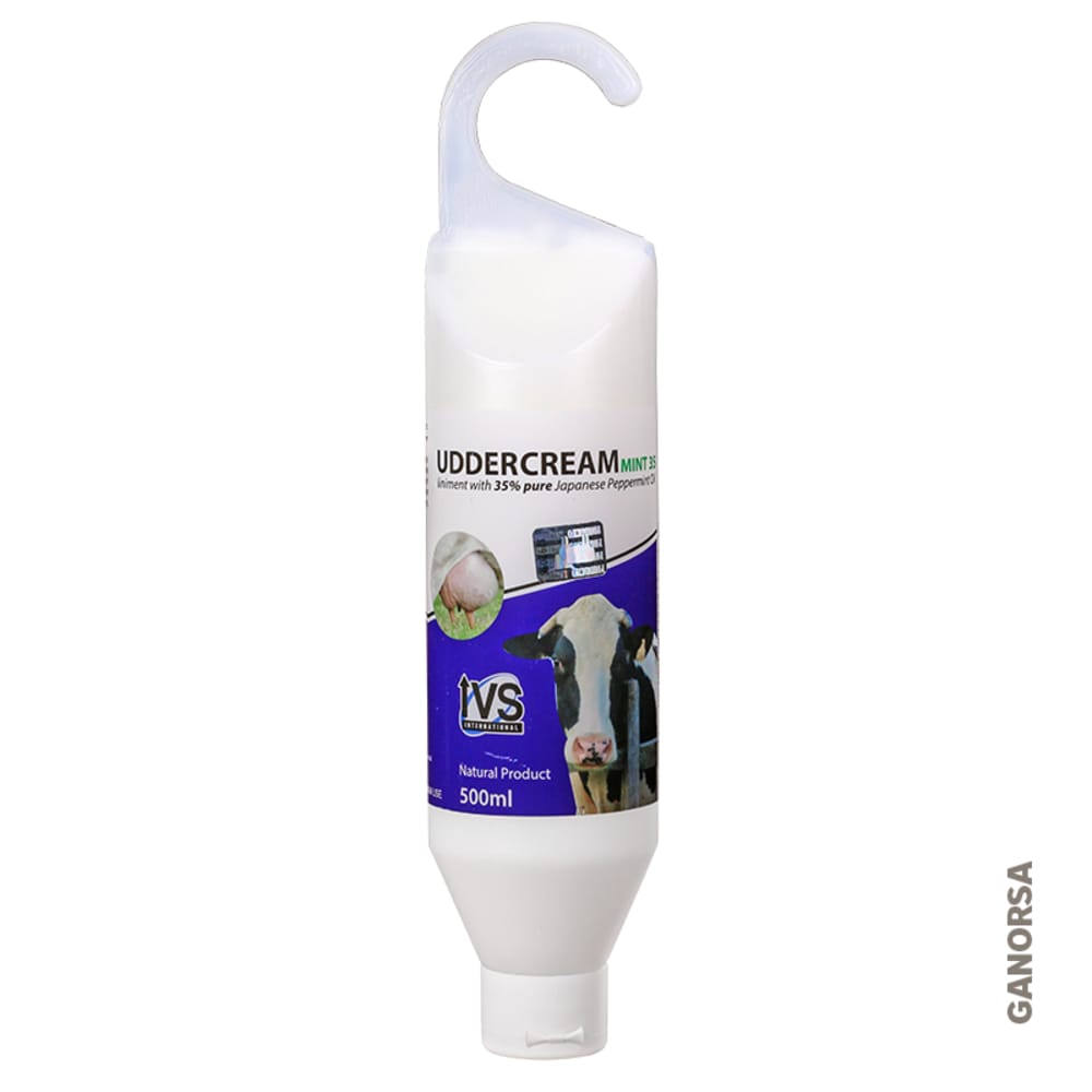 ´Producto CREMA PARA UBRES CON MENTA IVS TUBO 500 ML.