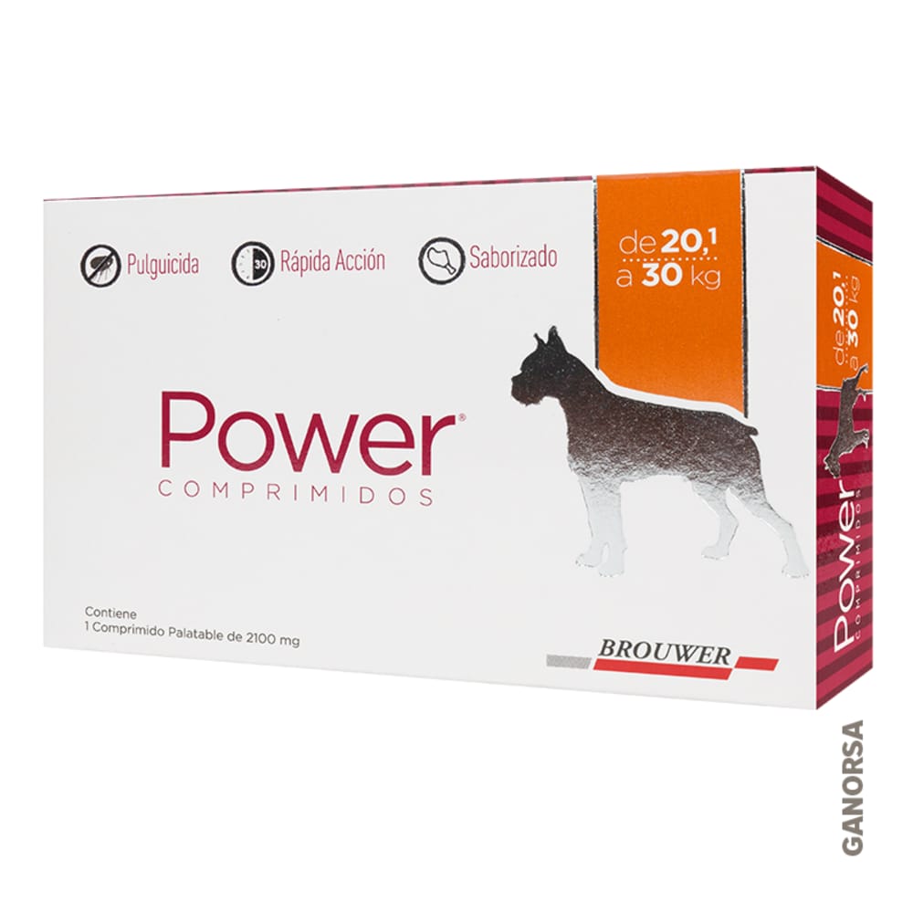 Imagen de POWER COMPRIMIDOS 900MG 20.1 A 30 KG