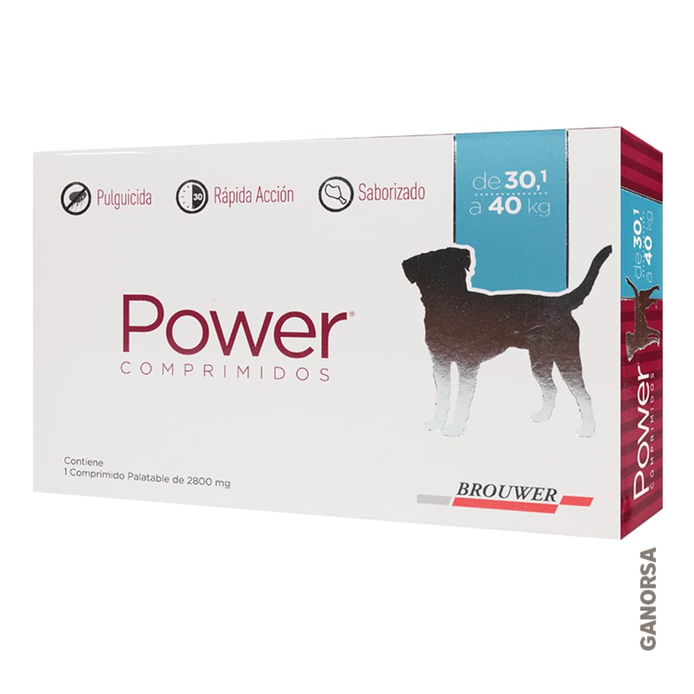 Imagen de POWER COMPRIMIDOS 1200MG 30.1 A 40 KG