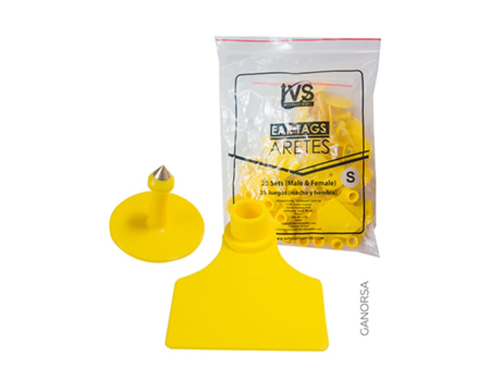 ´Producto ARETE IVS MEDIANO AMARILLO 25 UNI