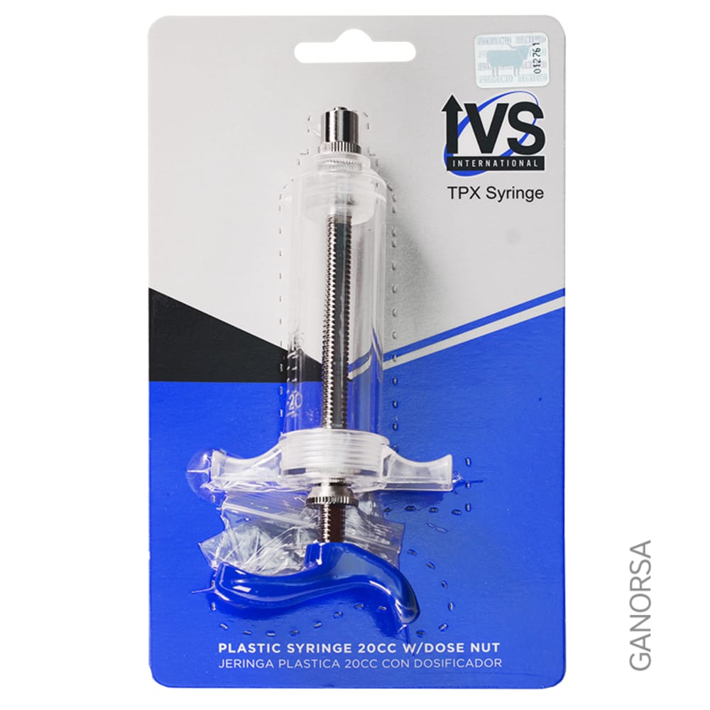 Imagen de JERINGA PLASTICA IVS RE USABLE 20 CC