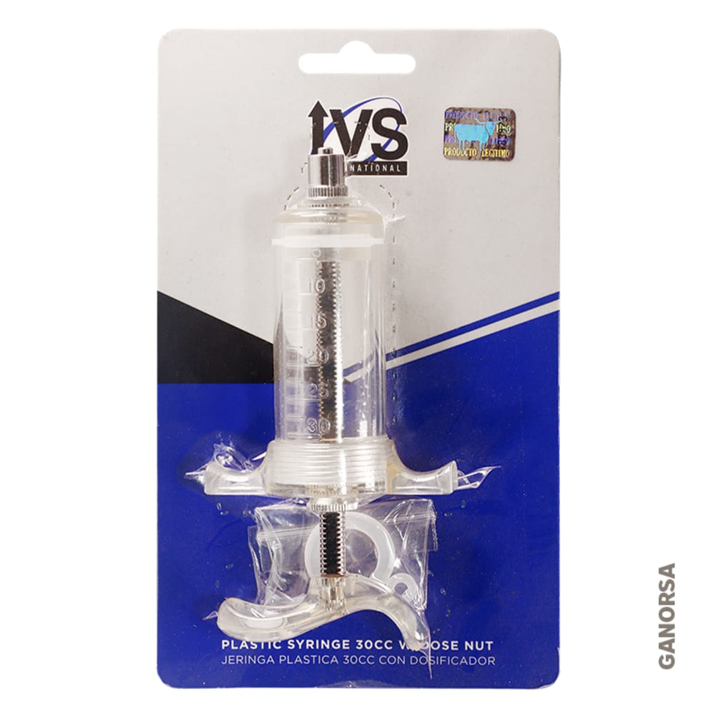 Imagen de JERINGA PLASTICA IVS RE USABLE 30 CC