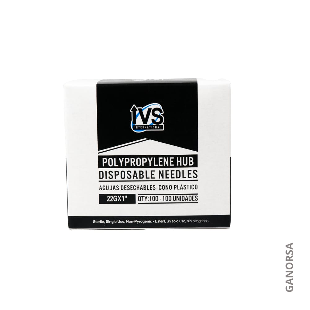 ´Producto AGUJA DESECHABLE IVS 22 X 1" 100 UDS.