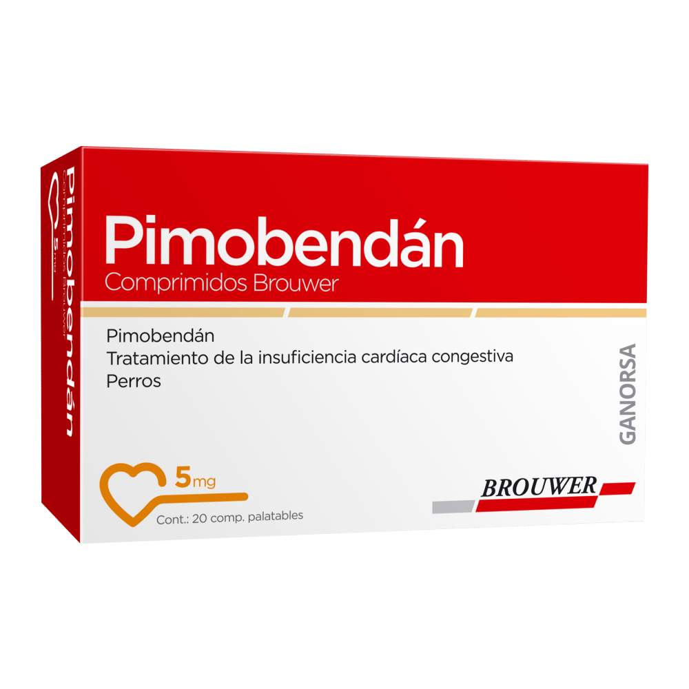Imagen de PIMOBENDAN BROUWER 5 MG X 20 COMPRIMIDOS