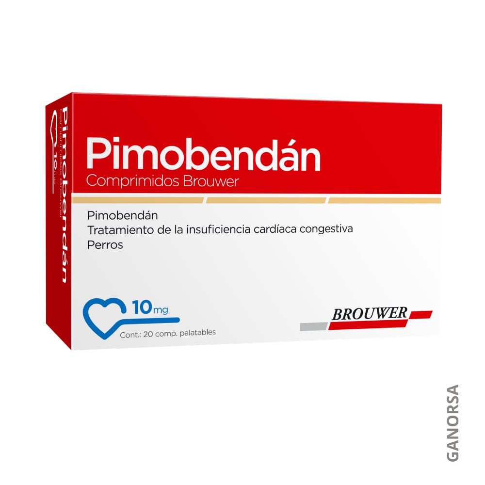 ´Producto PIMOBENDAN BROUWER 10 MG X 20 COMPRIMIDOS