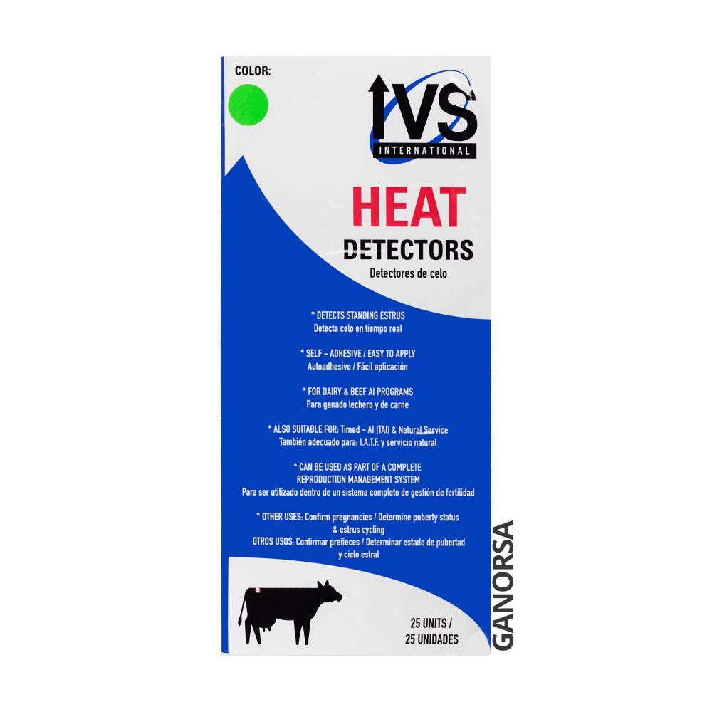 ´Producto PARCHES IVS DETECTORES DE CELO VERDE FLUO X 25 UDS