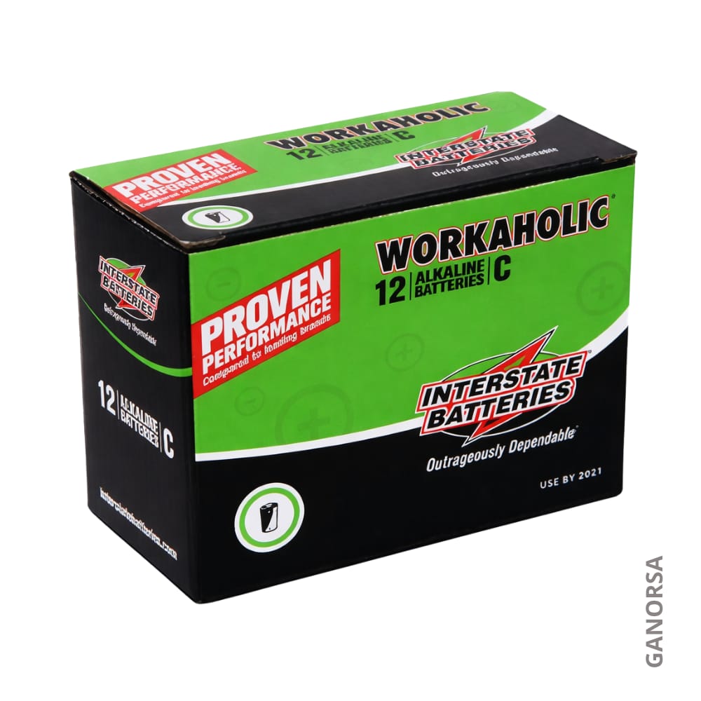 ´Producto BATERIAS INTERSTATE ALKALINA "C" 12 UDS