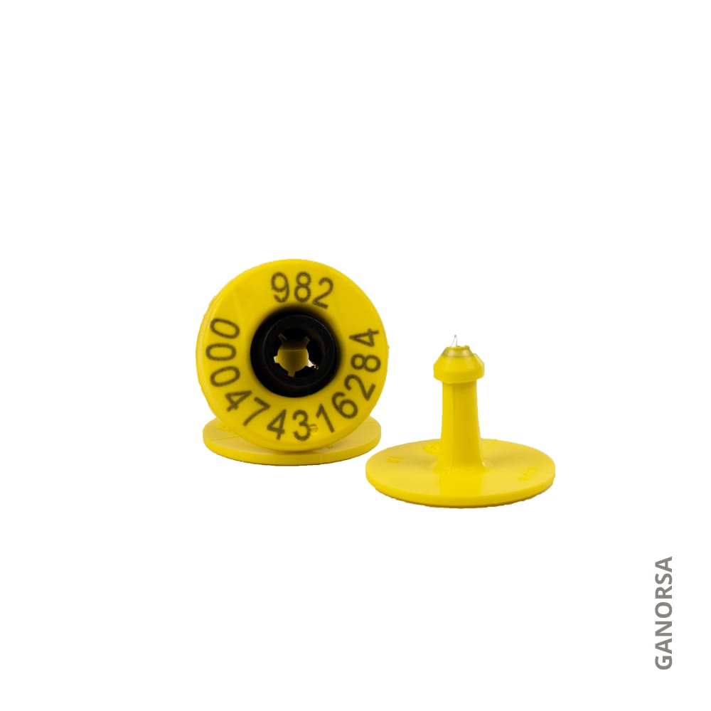 ´Producto ARETE ELECTRÓNICO ALLFLEX HDX AMARILLO NUMERADO U.