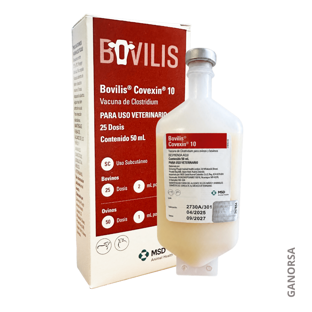 ´Producto COVEXIN 10 X 50 ML (25 DOSIS)